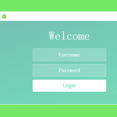 这是一款CSS3动态背景登录模板_html响应式登录界面_网站后台登录模板，绿色的背景让整个表单看上去很舒服。该登录表单最大的特点是背景是动态的，会不时地浮动出一些图案来